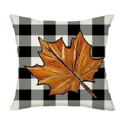 Uutvmp Halloween Pillow Covers, Throw Pillows Case, Fall Seasonal Decorative Farmhouse Decor Cushion Covers for Home Sofa Bed Couch